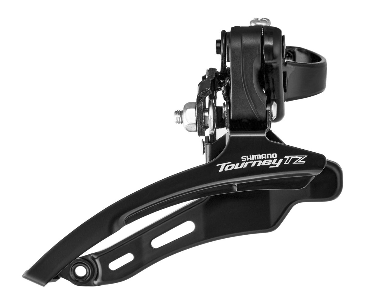 DESVIADOR CENTRAL SHIMANO FD-TZ510 MTB TOURNEY p/48D TIRON ARRIBA NEGRO