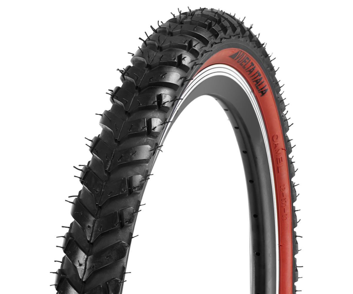 LLANTA VUELTA 24x2.25 MONTAÑA TRACTO CARA ROJA
