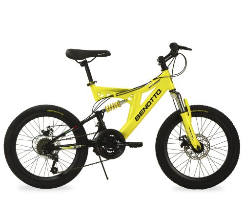 BICICLETA BENOTTO SNIPER MONTAÑA R20 21V NIÑO