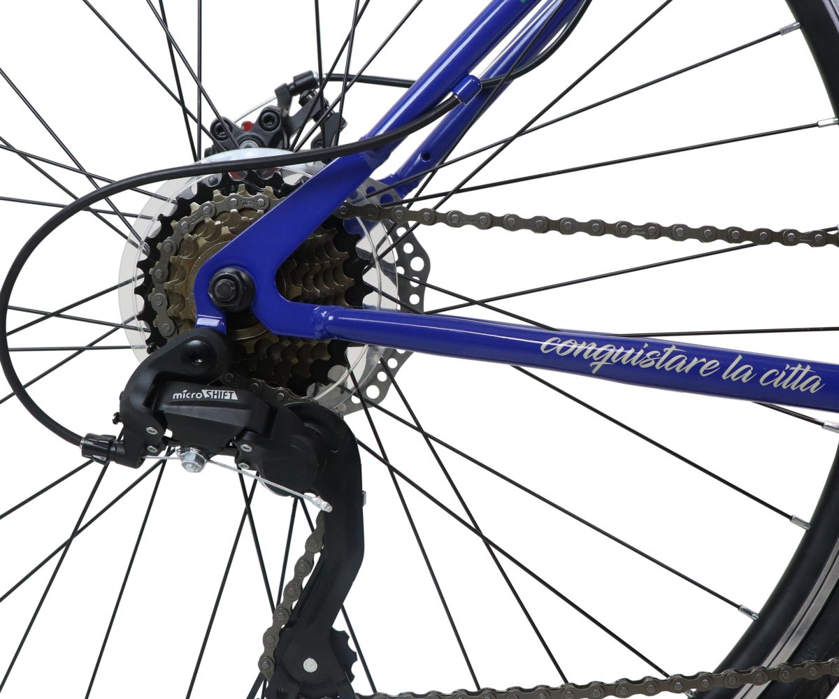 BICICLETA BENOTTO HIBRIDA DESTREZZA R700 7V T:52 AZUL - Image 7