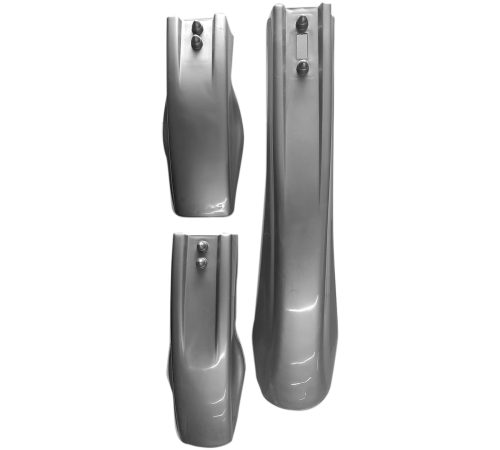 SALPICADERA R26 MTB PLASTICO PLATA MEGA JUMBO