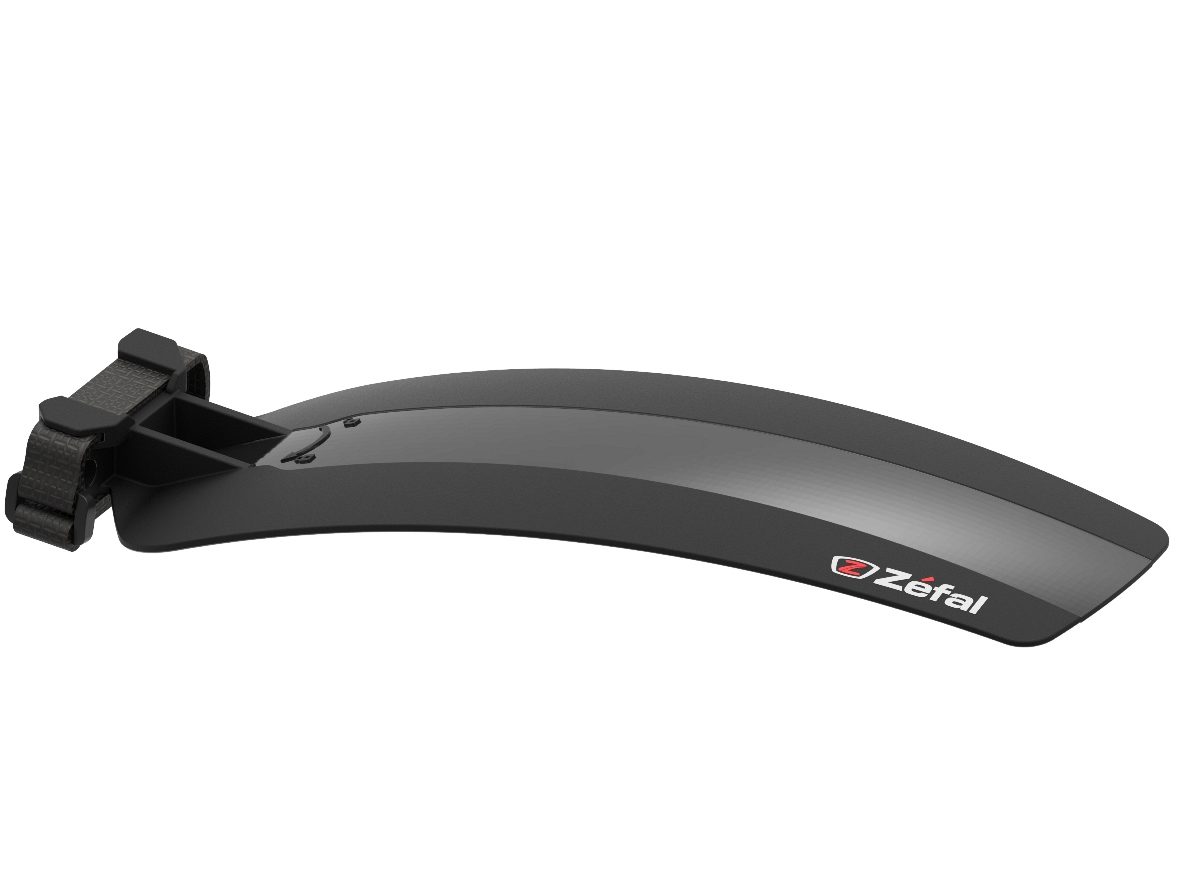 SALPICADERA ZEFAL RUTA SHIELD S10 TRASERA R700C 55G PLASTICO NEGRO