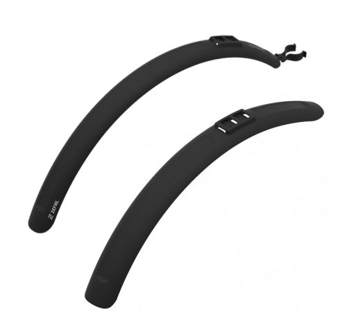 SALPICADERA ZEFAL TRAIL TEEN 60 PAR DELANTERA/TRASERA R24 PLASTICO NEGRO
