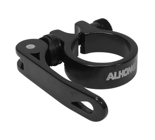ABRAZADERA VITAL ALUMINIO 31.8mm NEGRO CON AJUSTE