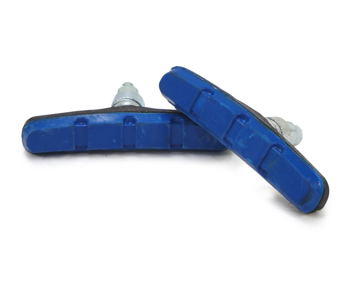 ZAPATA DE FRENO BENOTTO V DE LUXE 70mm AZUL TUERCA ALLEN (2pz)