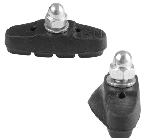 ZAPATA DE FRENO RUTA BENOTTO 50mm TUERCA BELLOTA NEGRO (2pz)