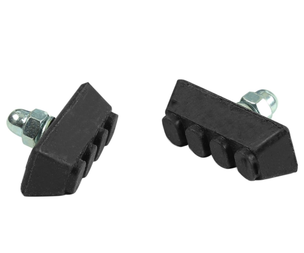 ZAPATA DE FRENO CROSS BENOTTO 45MM TUERCA CIEGA NEGRO (2 PIEZAS)