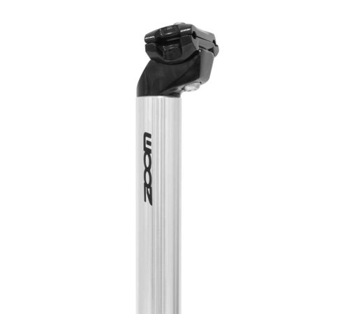 POSTE DE ASIENTO ZOOM ALUMINIO PLATA 27.2x400mm