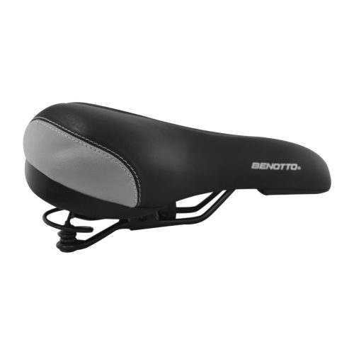 ASIENTO BENOTTO URBANO CITY NEGRO/PLATA CON BROCHE/RESORTE