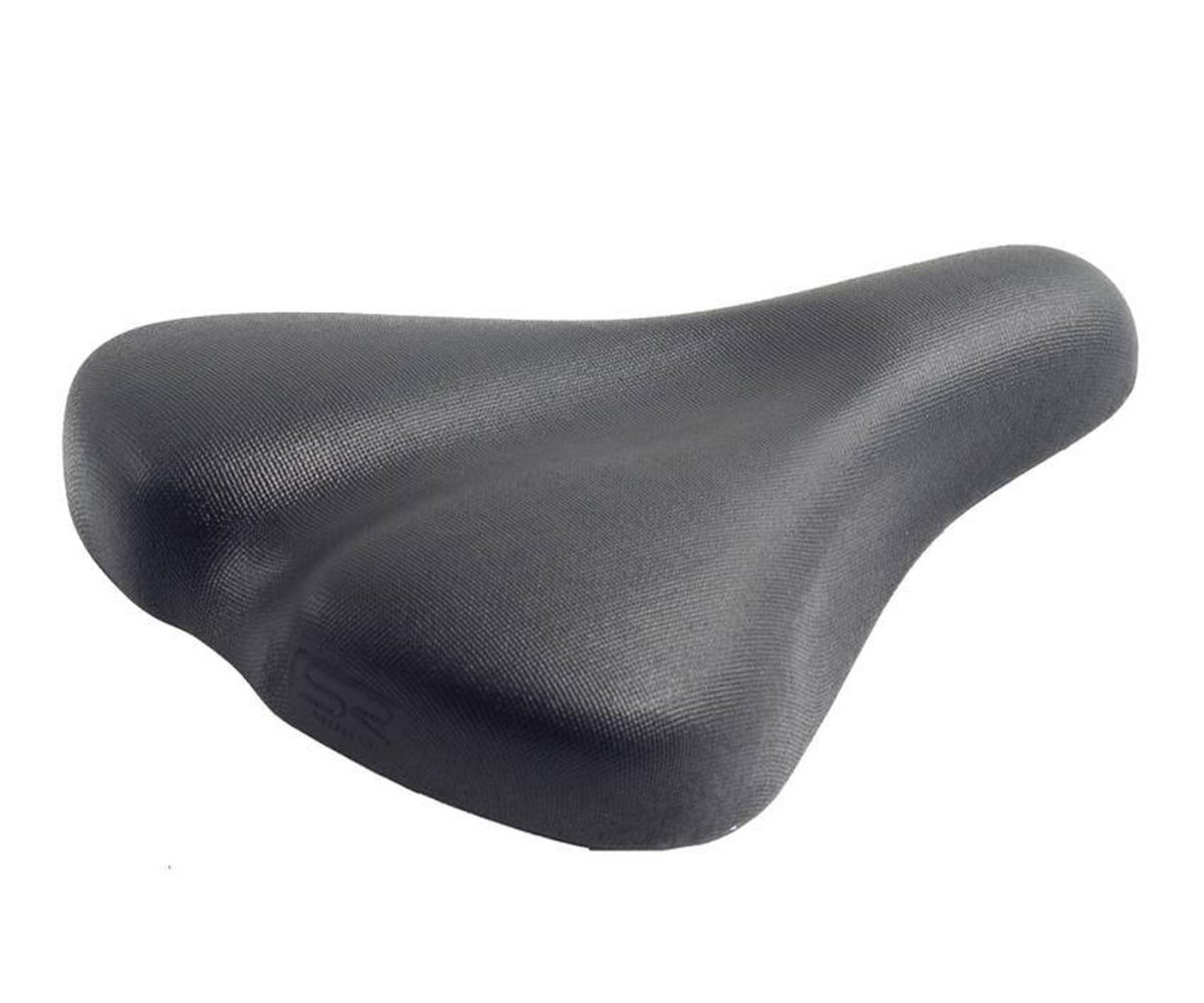 ASIENTO SELLE ROYAL INFANTIL MIRIM KID PU 221x146mm NEGRO CON BROCHE