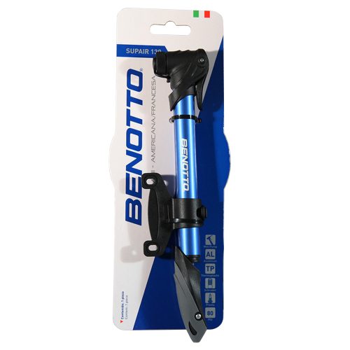 BOMBA BENOTTO SUPAIR 130 MINI ALUMINIO V.A./V.F. -CONECTOR INTELIGENTE- 80psi