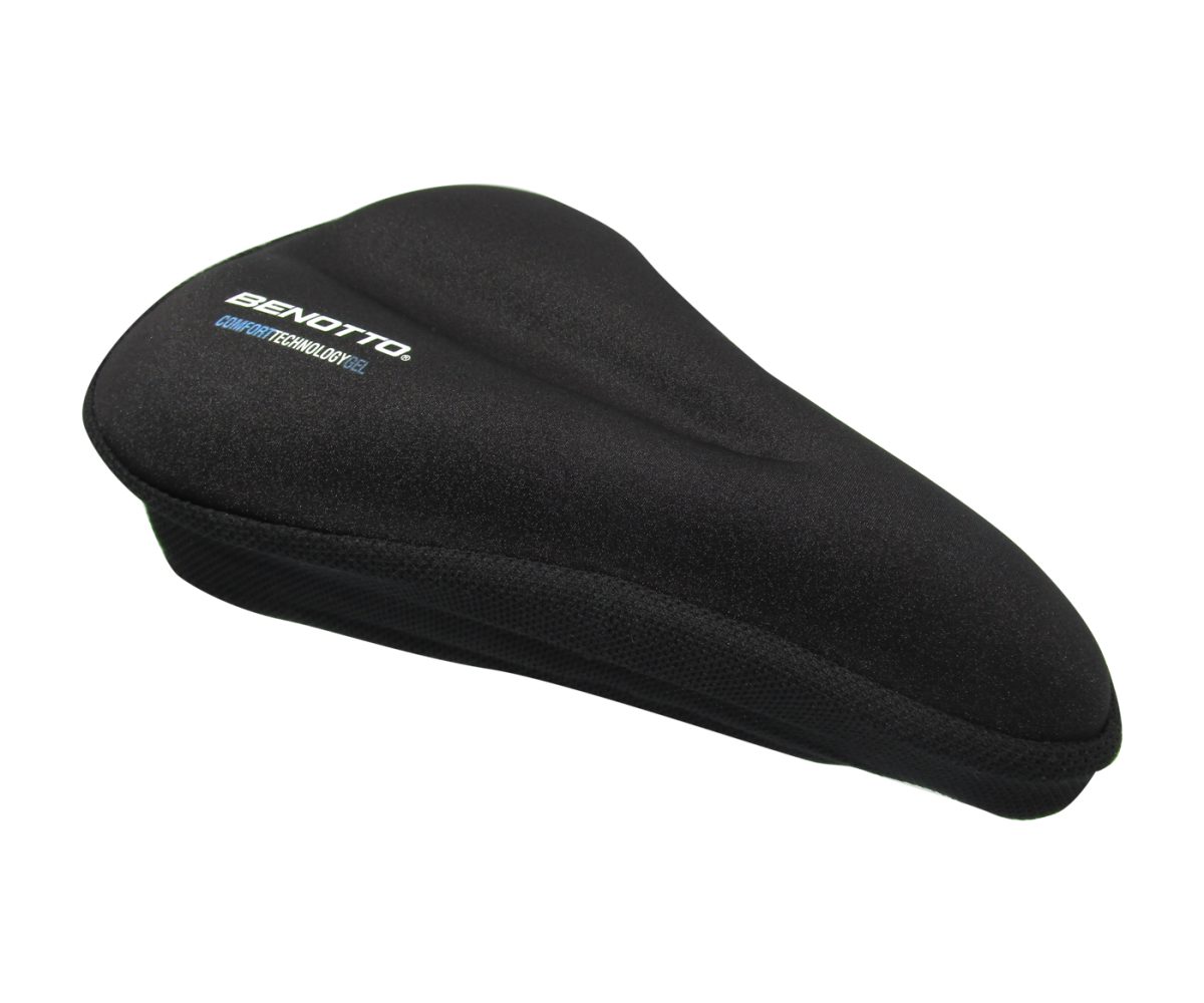 CUBRE ASENTO BENOTTO GEL MEDIANO NEGRO MTB
