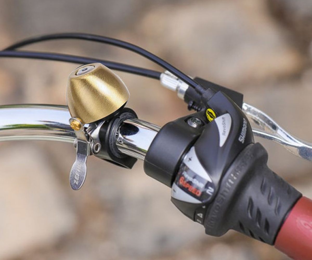 TIMBRE ZEFAL CLASSIC BIKE BELL LATÓN DORADO - Image 3