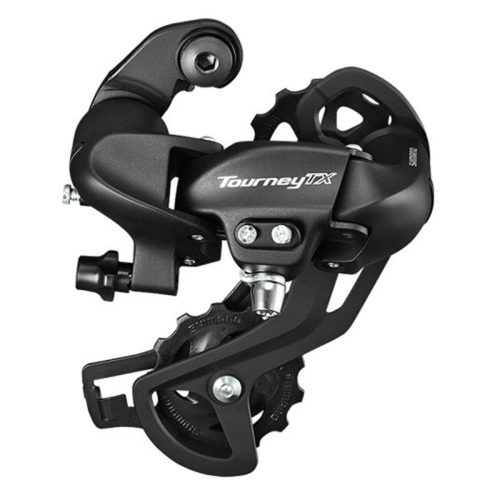 CAMBIO TRASERO SHIMANO TOURNEY SIS RD-TX800 MTB 6-8P LARGO MAX 34T DIRECTO NEGRO