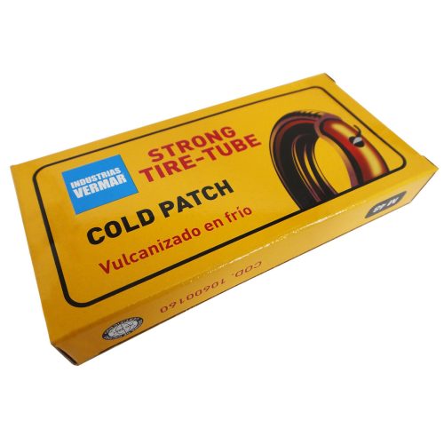 PARCHE CON PEGAMENTO VERMAR PARCH CAJA AMARILLA CON 48 PIEZAS 10600160