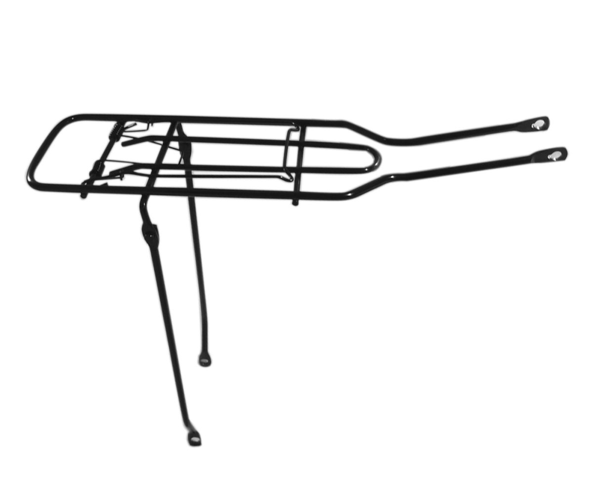 PORTA BULTO FORZA ACERO NEGRO R24 TRASERO