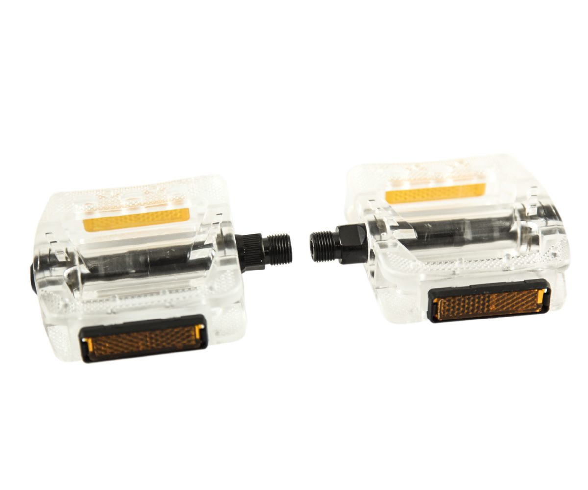 PEDAL BENOTTO BMX PLASTICO TRANSPARENTE BLANCO - Image 3