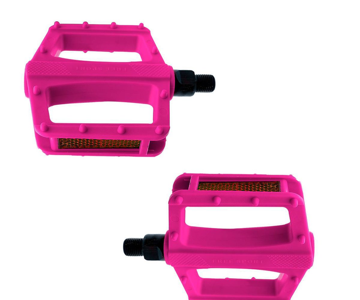 PEDAL BENOTTO BMX FREE SPORT 9/16 ROSA