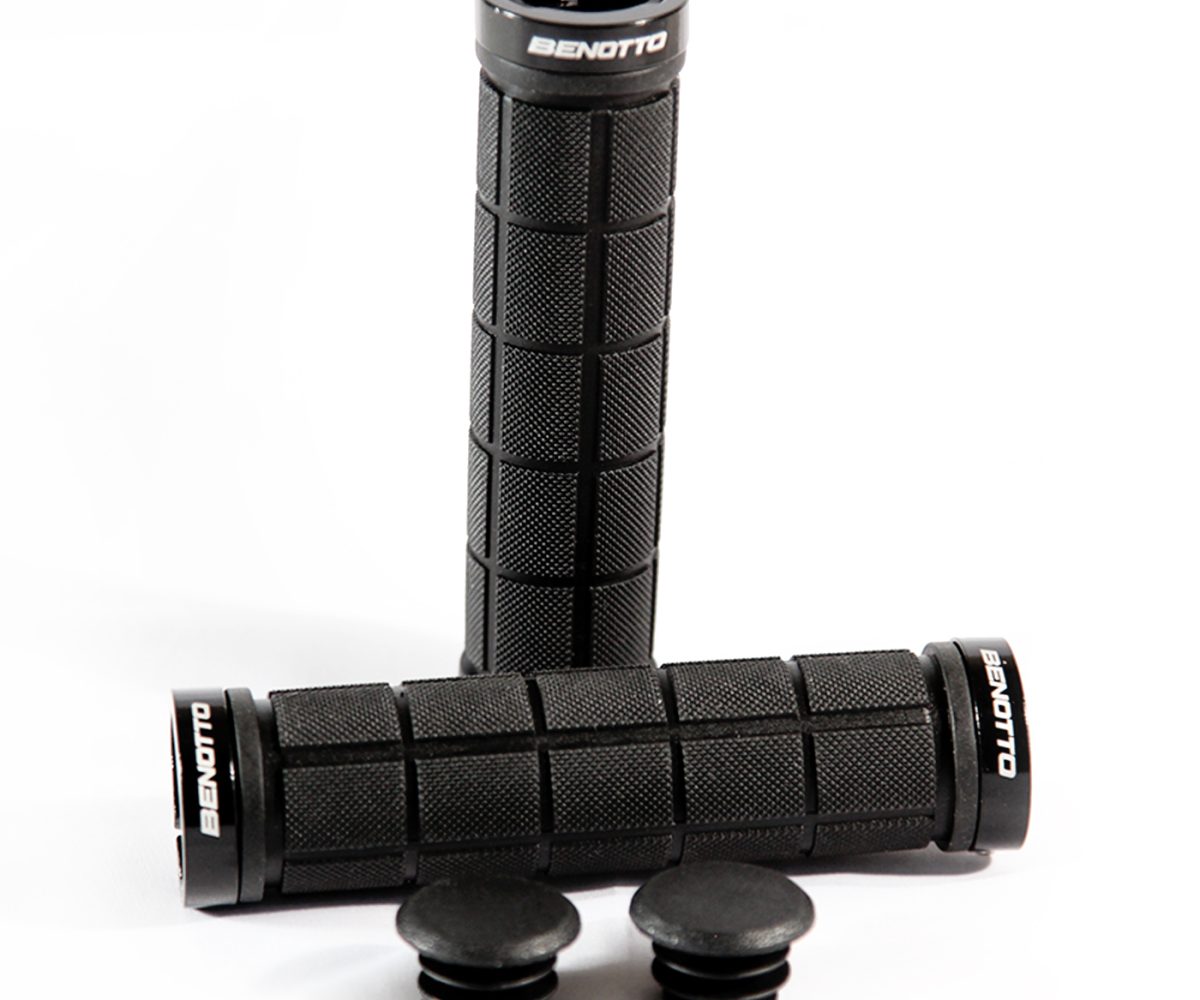 PUÑOS BENOTTO LOCK-ON 130mm NEGRO