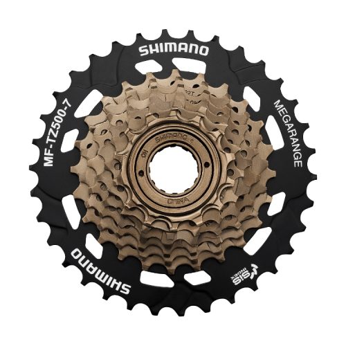 RUEDA LIBRE SHIMANO TOURNEY MF-TZ500 7P 14/28T MTB ESTANDAR NEGRO