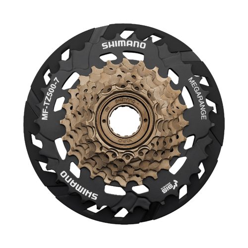 RUEDA LIBRE SHIMANO TOURNEY MF-TZ500-CP 7P 14/34T MTB ESTANDAR CON PROTECTOR
