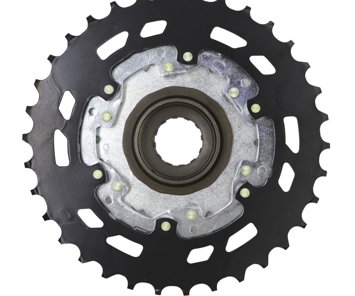 RUEDA LIBTRE SHIMANO TOURNEY MF-TZ510 7P 14/28 MTB ESTANDAR CON PROTECTOR NEGRO - Image 3