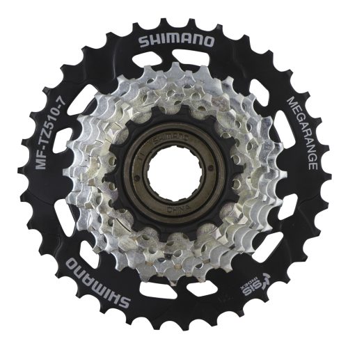 RUEDA LIBTRE SHIMANO TOURNEY MF-TZ510 7P 14/28 MTB ESTANDAR CON PROTECTOR NEGRO