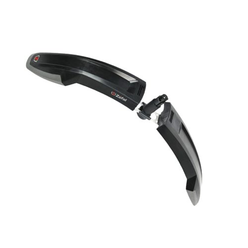 SALPICADERA ZEFAL MONTAÑA DEFLECTOR FM60 DELANTERA R26-29 PLASTICO NEGRO