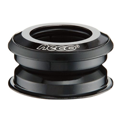 TAZA DE DIRCCION NECO H172 1 1/8 SEMI INTEGRADA SIN ROSCA BALERO SELLADO ALUMINIO NEGRO
