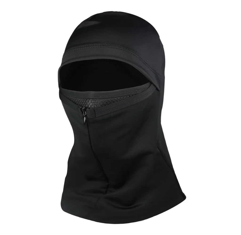 BALACLAVA TACTICAL BLACK NEGRO CON CIERRE
