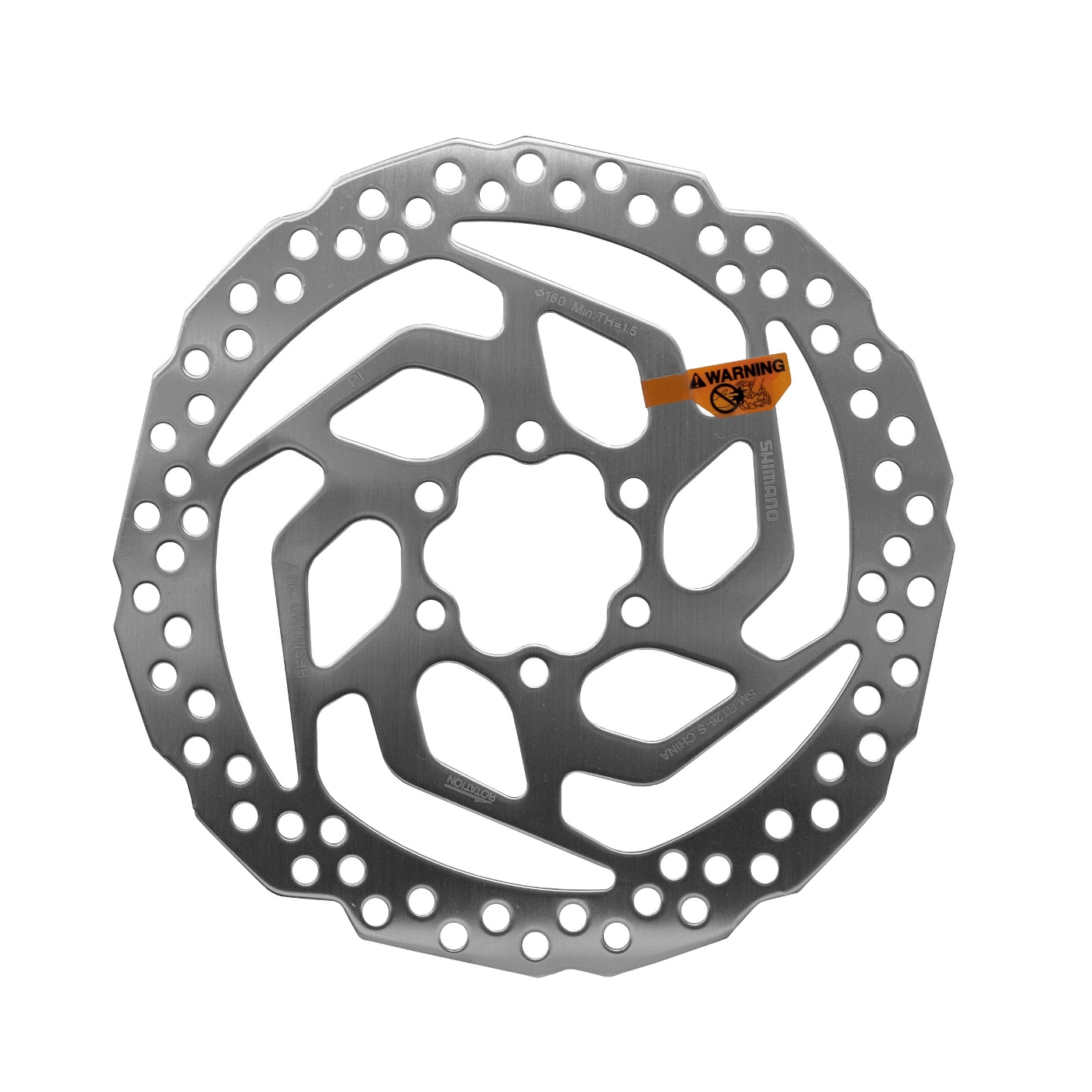 DISCO ROTOR PARA FRENO SHIMANO SM-RT26 MTB 180MM 6 TORNILLOS