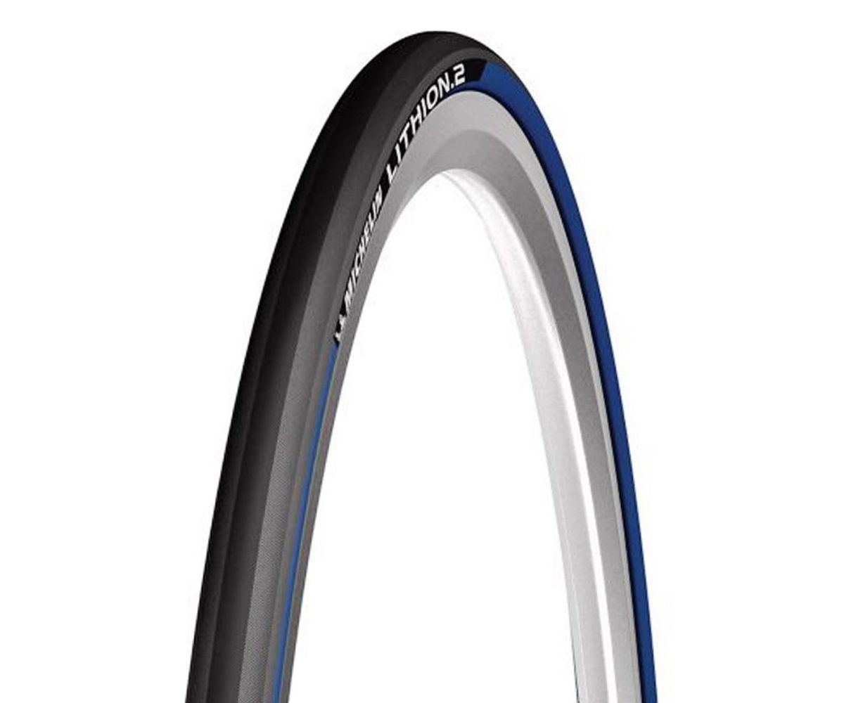 LLANTA MICHELIN 700X23 (23-622) RUTA LITHION2 TRAINING AZUL/NEGRO DOBLABLE 377724
