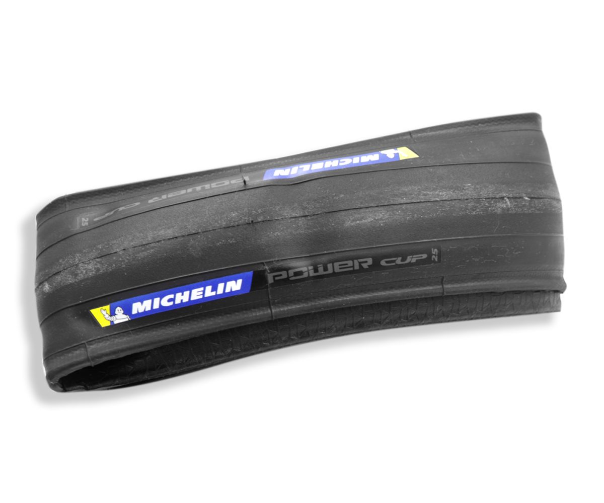 LLANTA MICHELIN 700X25 (25-622) RUTA POWER CUP COMPETITION LINE NEGRO DOBLABLE 016392 - Image 4