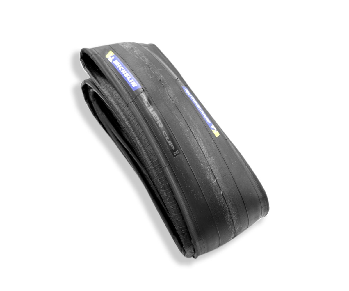 LLANTA MICHELIN 700X25 (25-622) RUTA POWER CUP COMPETITION LINE NEGRO DOBLABLE 016392 - Image 5