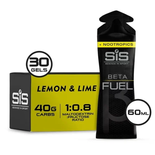 GEL BETA FUEL NOOTROPICS LIMÓN Y LIMA 60 ML