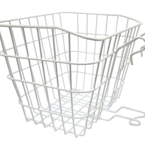 CANASTILLA DE ALAMBRE R-26 PINTURA COLOR BLANCA