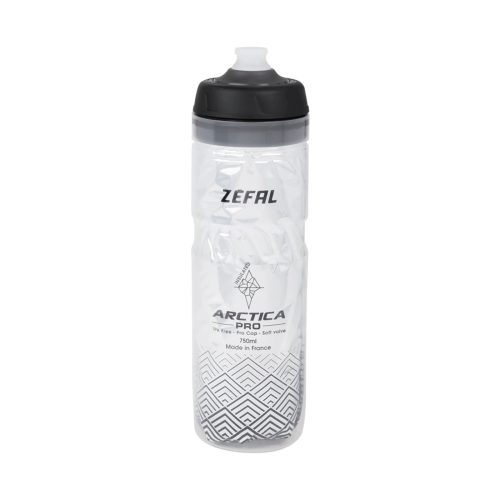 ANFORA ZEFAL ARTICA PRO 750ml NEGRO-PLATA 75 750ml PLASTICO ISOTERMICA NEGRO-PLATA 1678