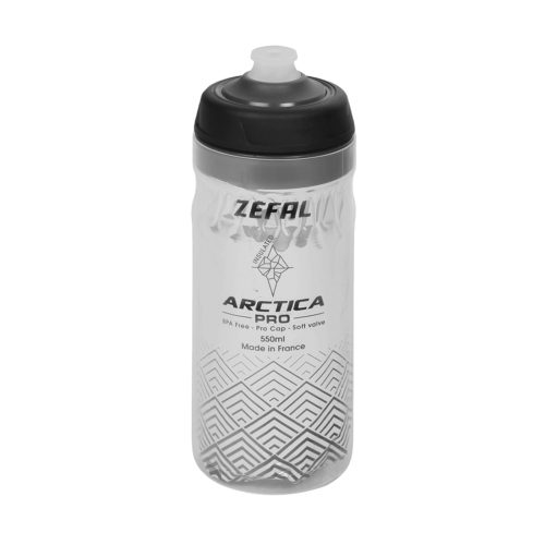 ANFORA ZEFAL ARTICA PRO 55 550ML PLASTICO ISOTERMICA NEGRO-PLATA 1668
