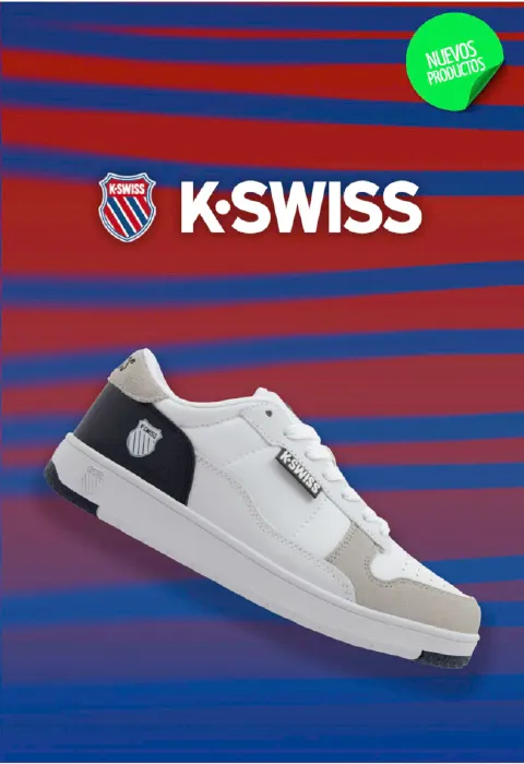 Portada del catálogo K-Swiss