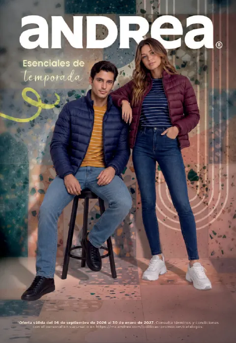 Portada del catálogo Esenciales de Temporada
