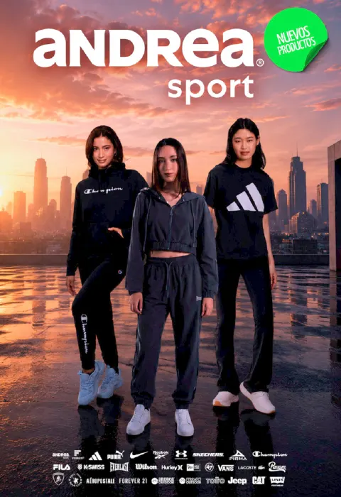 Portada del catálogo Andrea Sport