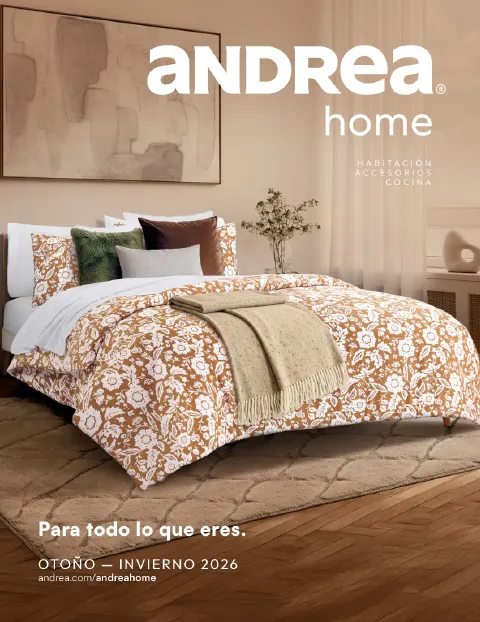 Portada del catálogo Andrea Home