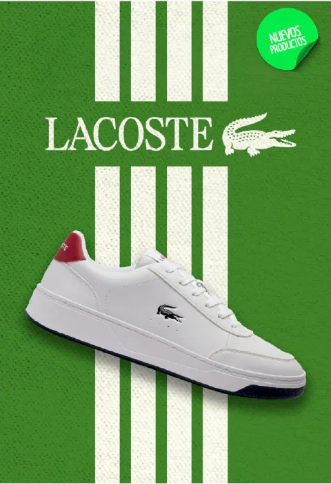 Portada del catálogo Lacoste