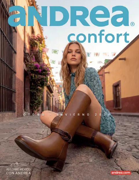 Portada del catálogo Calzado Confort
