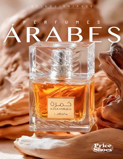 Portada del catálogo Perfumes Árabes