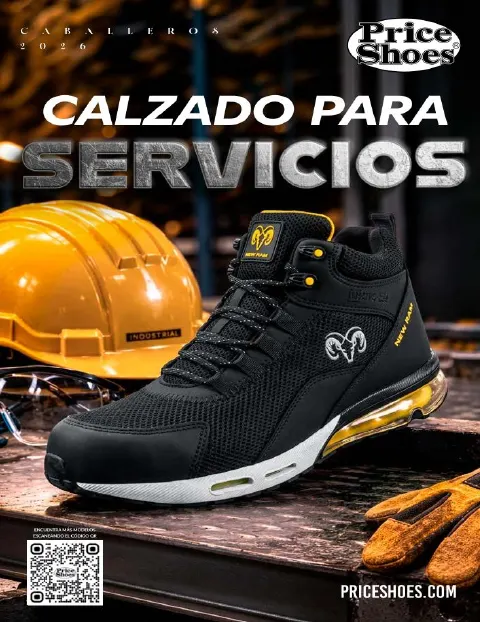 Portada del catálogo Calzado para Servicios